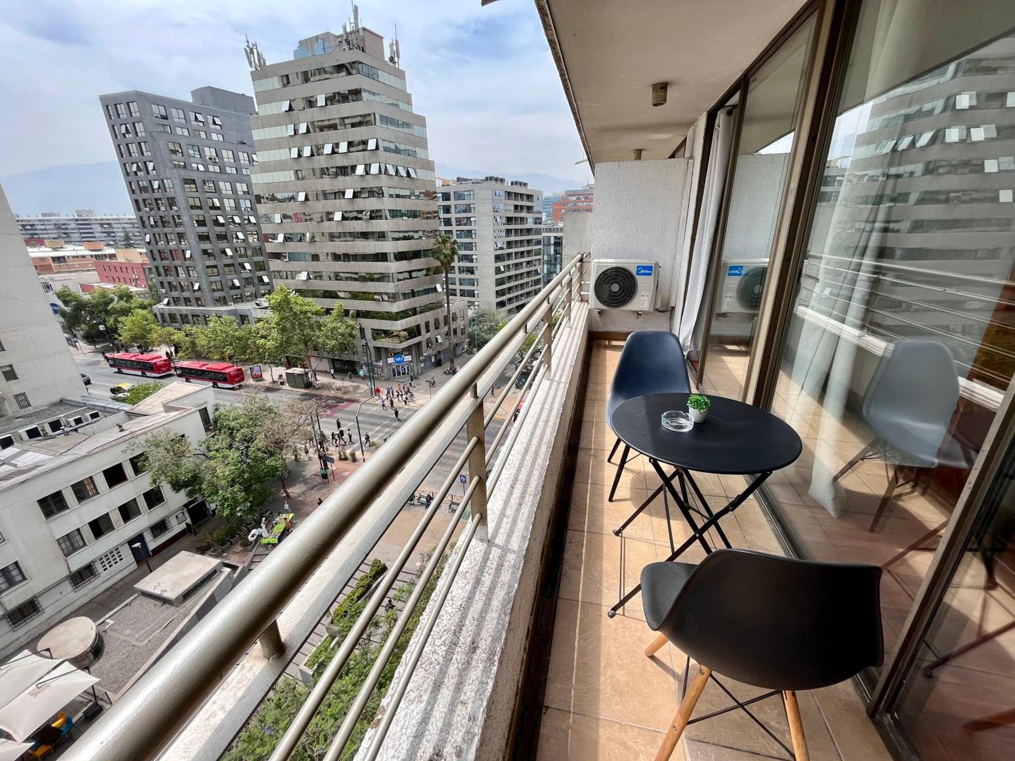 Apartamentos City Centro Manuel Montt サンティアゴ エクステリア 写真