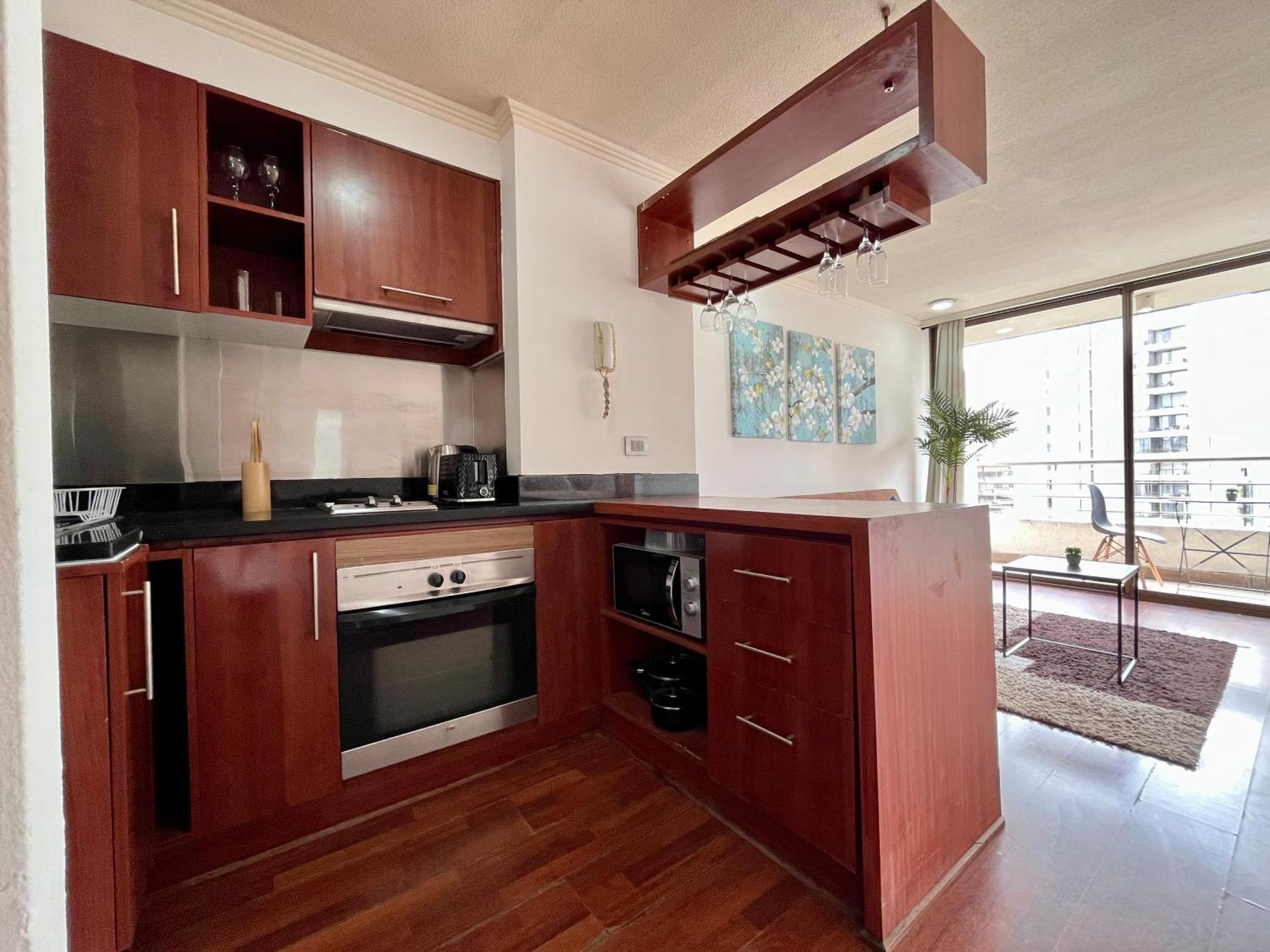 Apartamentos City Centro Manuel Montt サンティアゴ エクステリア 写真