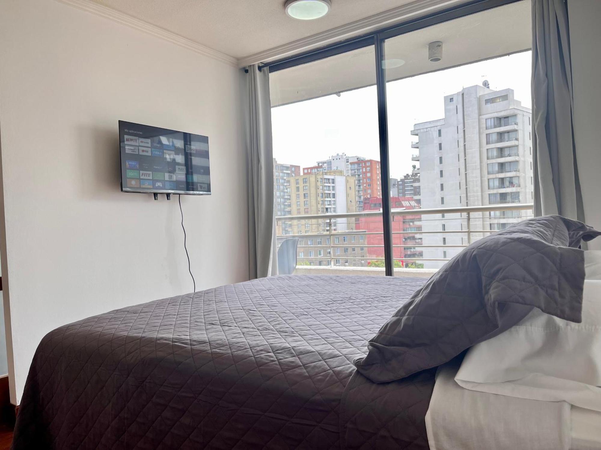 Apartamentos City Centro Manuel Montt サンティアゴ エクステリア 写真