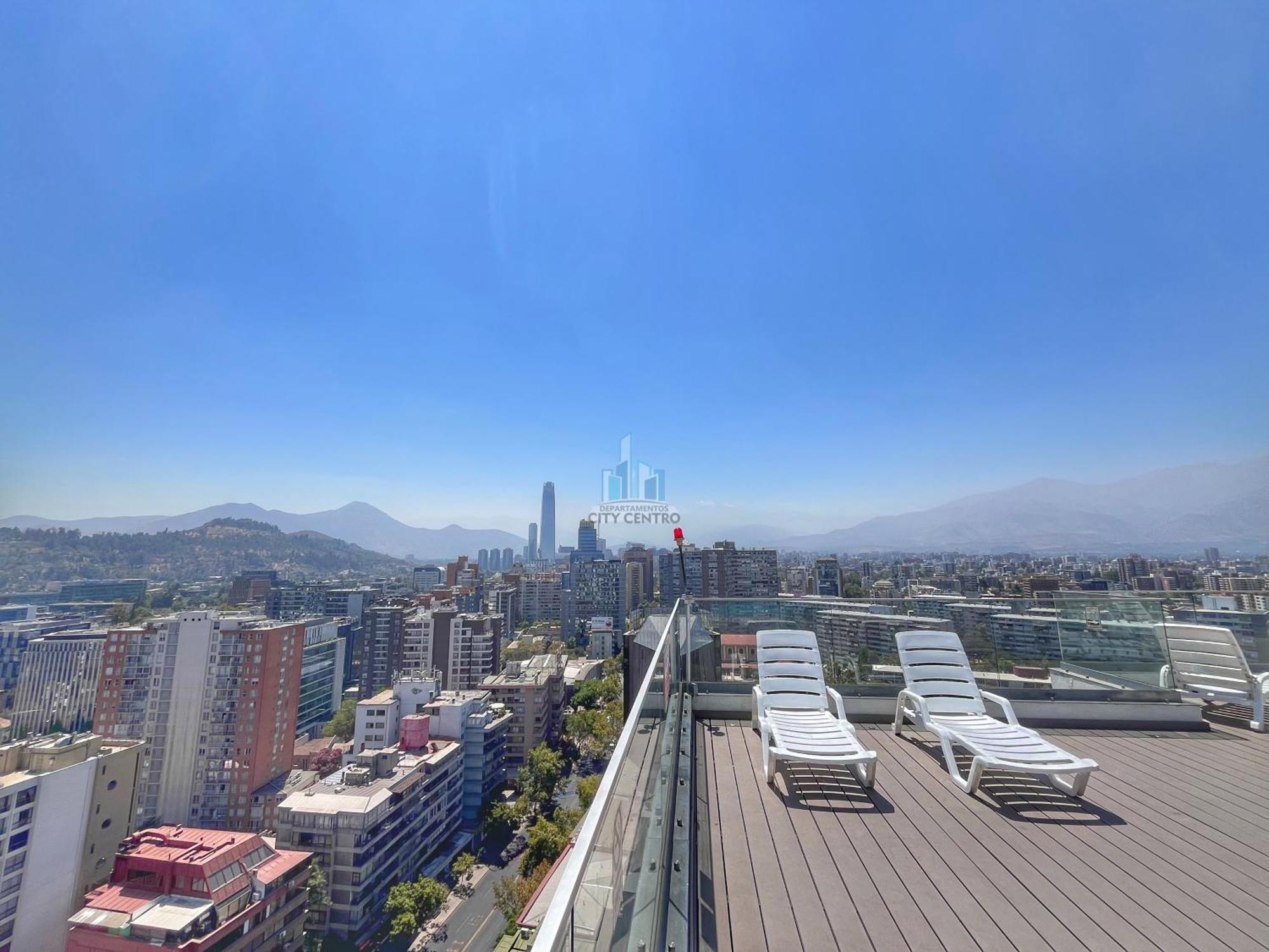 Apartamentos City Centro Manuel Montt サンティアゴ エクステリア 写真