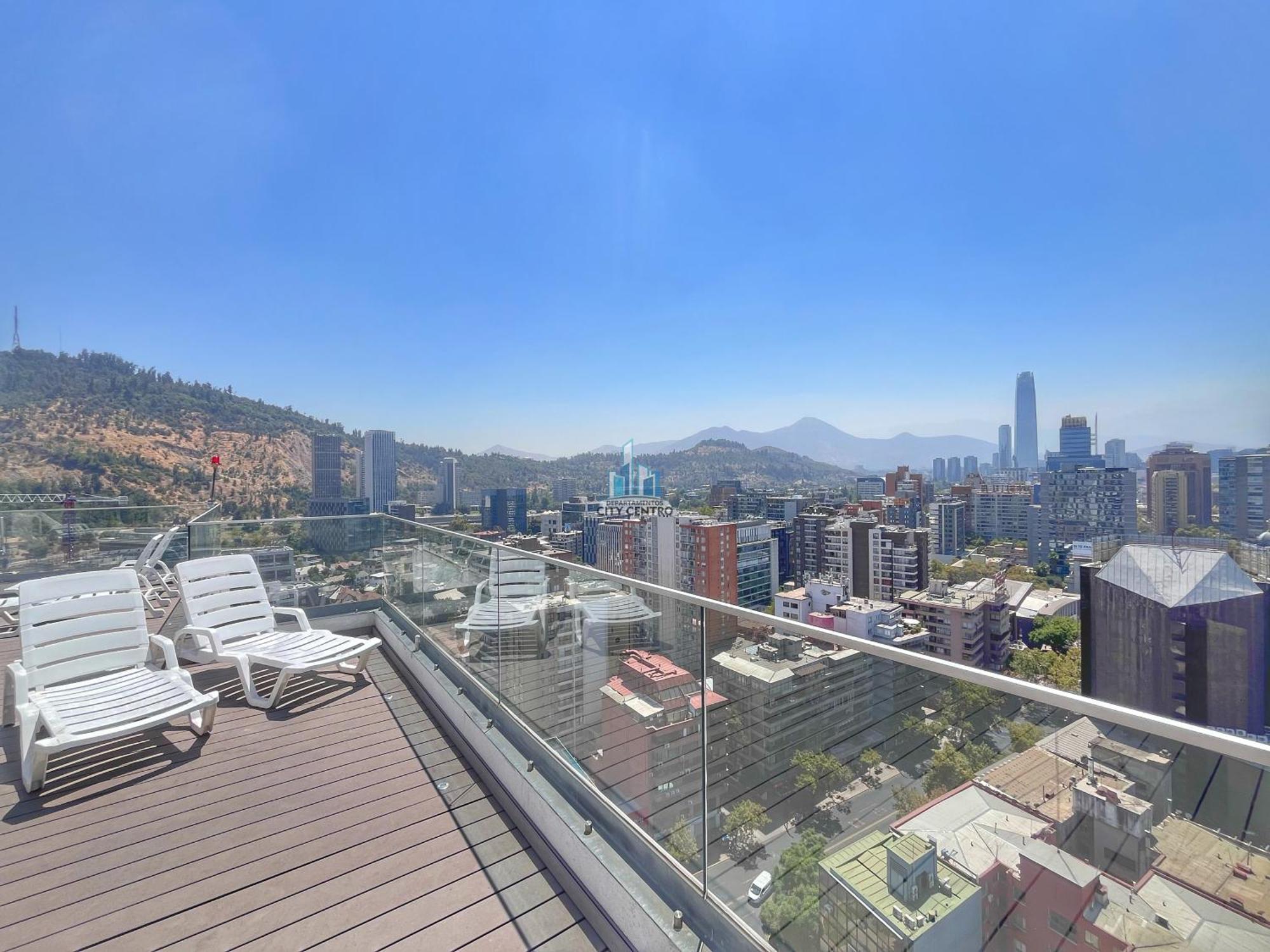Apartamentos City Centro Manuel Montt サンティアゴ エクステリア 写真
