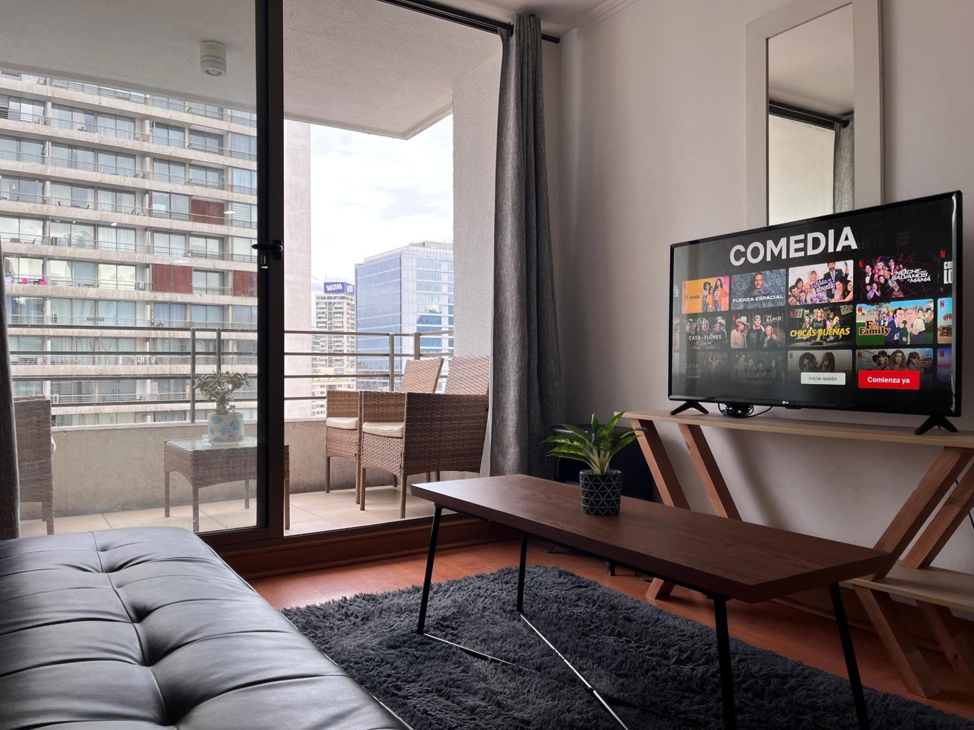 Apartamentos City Centro Manuel Montt サンティアゴ エクステリア 写真