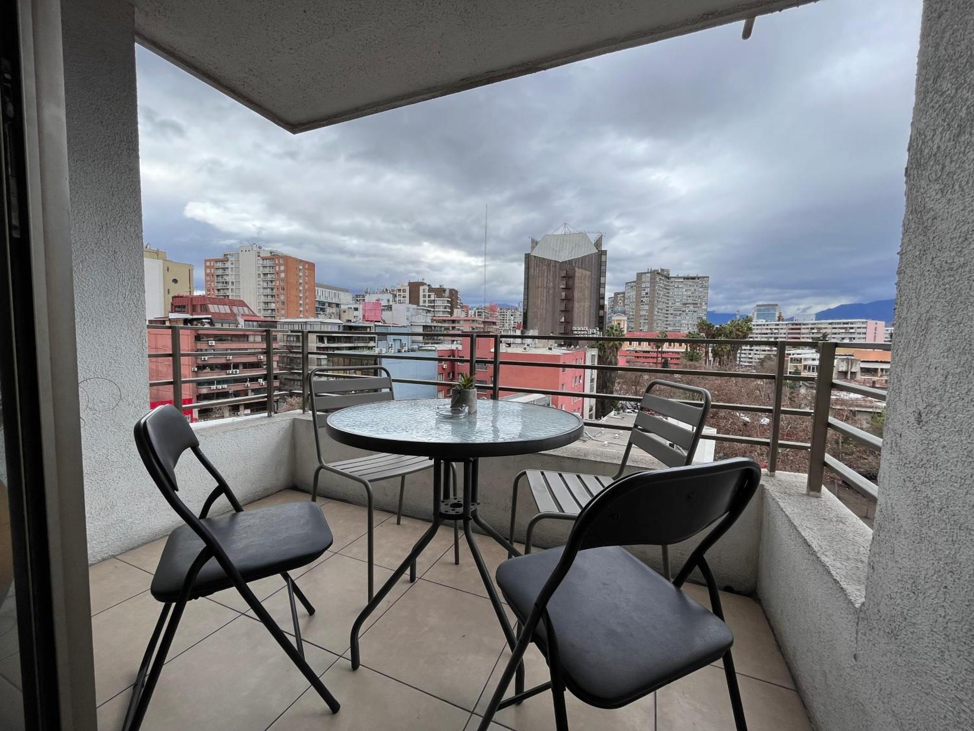 Apartamentos City Centro Manuel Montt サンティアゴ エクステリア 写真